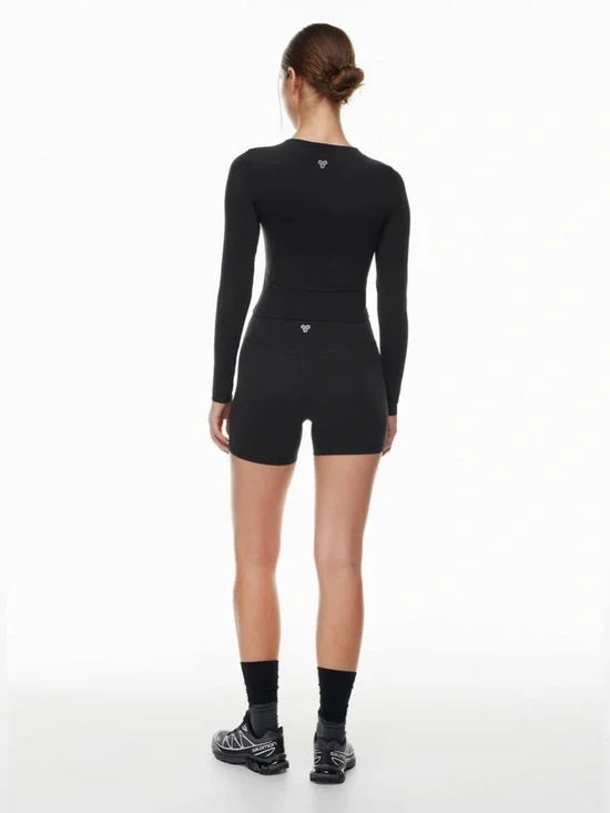 Aritzia TnAction TnaBUTTER™ Bound Longsleeve Black Size Extra Small - Picture 3 of 9